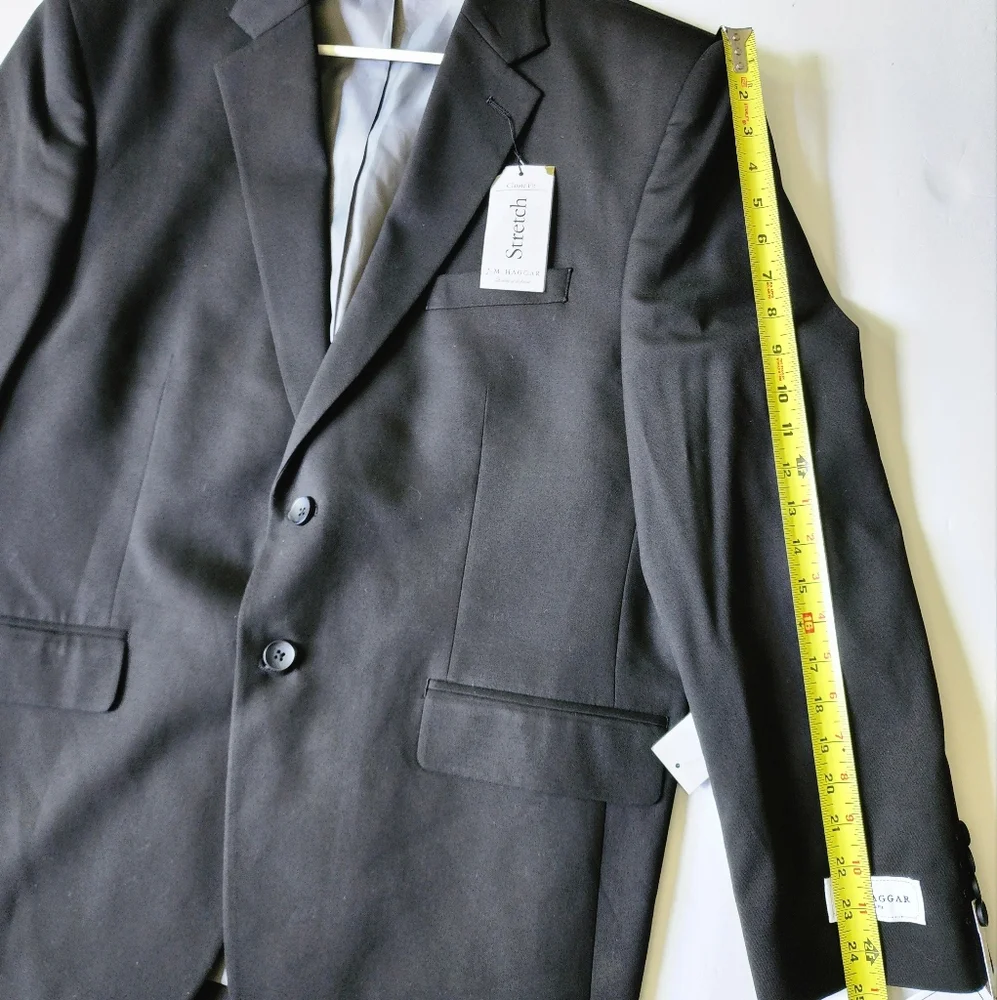 HAGGARD J.M Premium Strech Classic Fit Suit Separate. Jacket. Nwt.